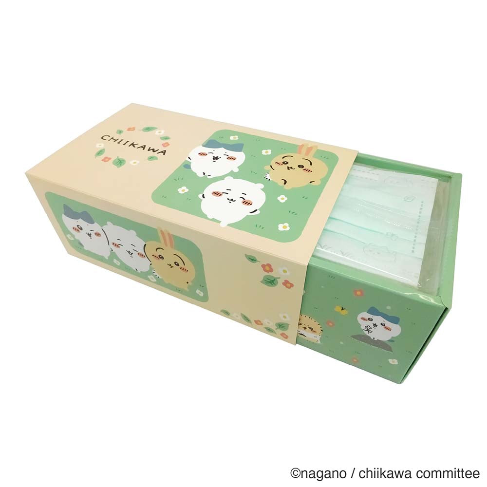 Chiikawa Embossed Mask Picnic 30 Sheets (Standard Size)