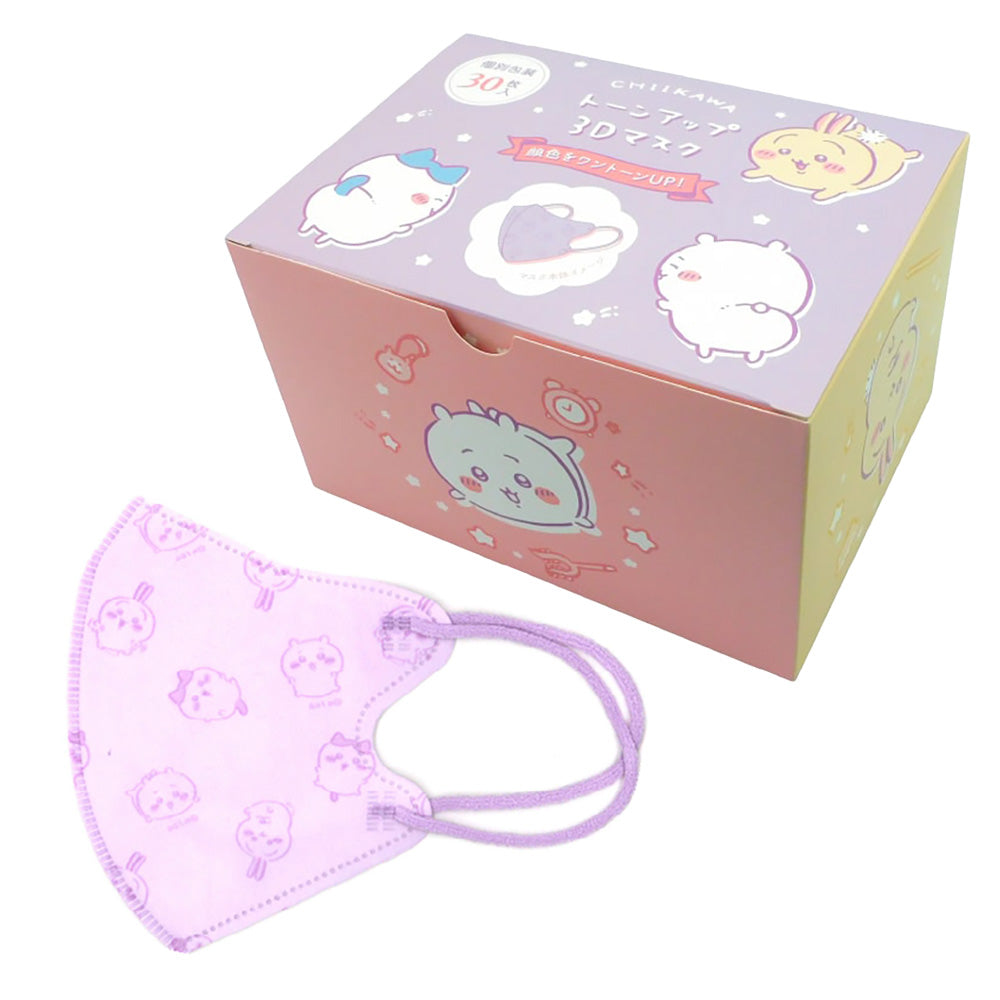 吉伊卡哇 3D口罩 30片（普通尺寸）