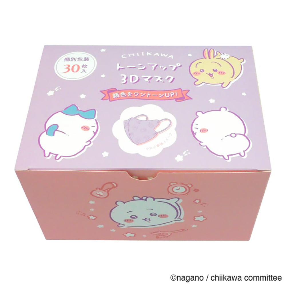 吉伊卡哇 3D口罩 30片（普通尺寸）