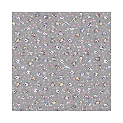 ちいかわ てんし♡あくま シュシュ＆スカーフ BK