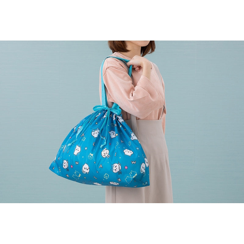 吉伊卡哇 大号收纳袋兼环保袋（传单图案）