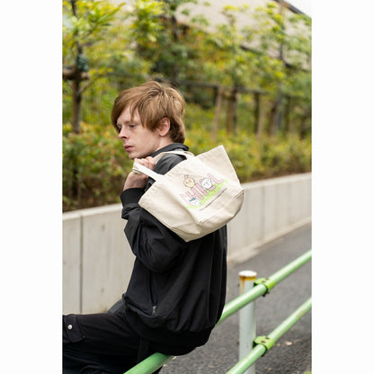 Chiikawa Lunch Tote Bag CHILL (Natural)