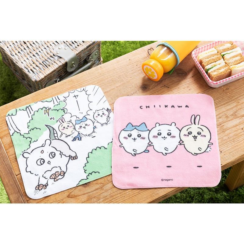 吉伊卡哇 友好外出大毛巾（跳跃）