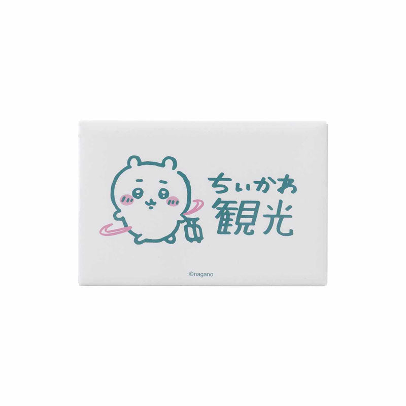 Chiikawa Tourism Square Magnet (Chiikawa Tourism)