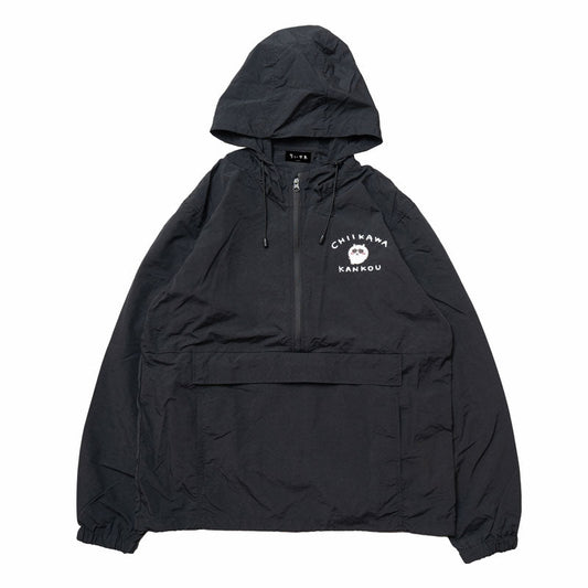 Chiikawa Tourism Anorak Jacket (Black)