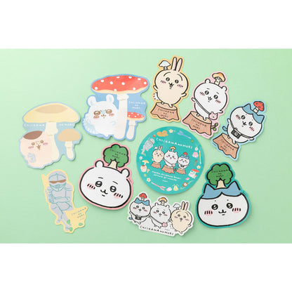 ちいかわ ゆるカットビッグステッカー （きのこハチワレ）