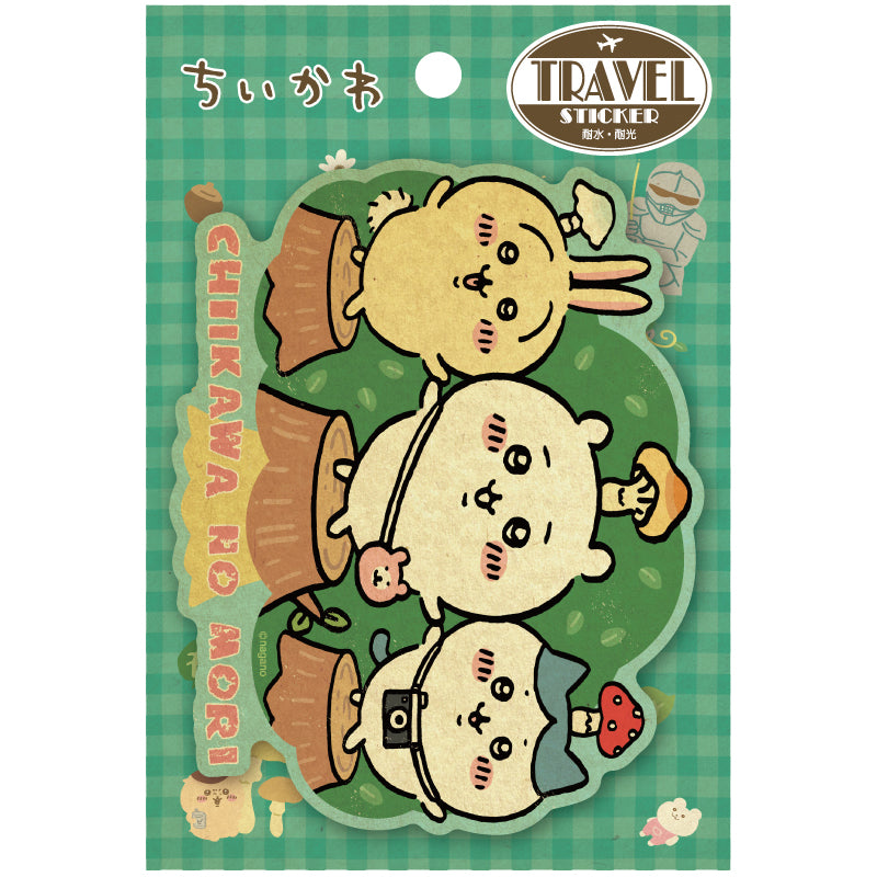 Chiikawa Travel Sticker (1) Chiikawa & Hachiware & Usagi