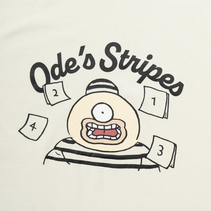 ちいかわ Tシャツ オデストライプ フロストグリーン