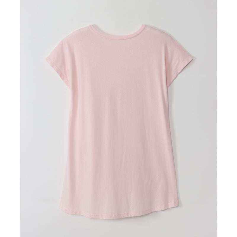 ちいかわ×サンリオキャラクターズ ドルマンワンピ ちいかわ×シナモロール ピンク FREE