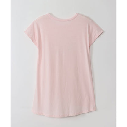 ちいかわ×サンリオキャラクターズ ドルマンワンピ ちいかわ×シナモロール ピンク FREE