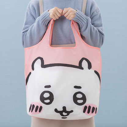 ちいかわ　エコバッグ（ちいかわのおかお）