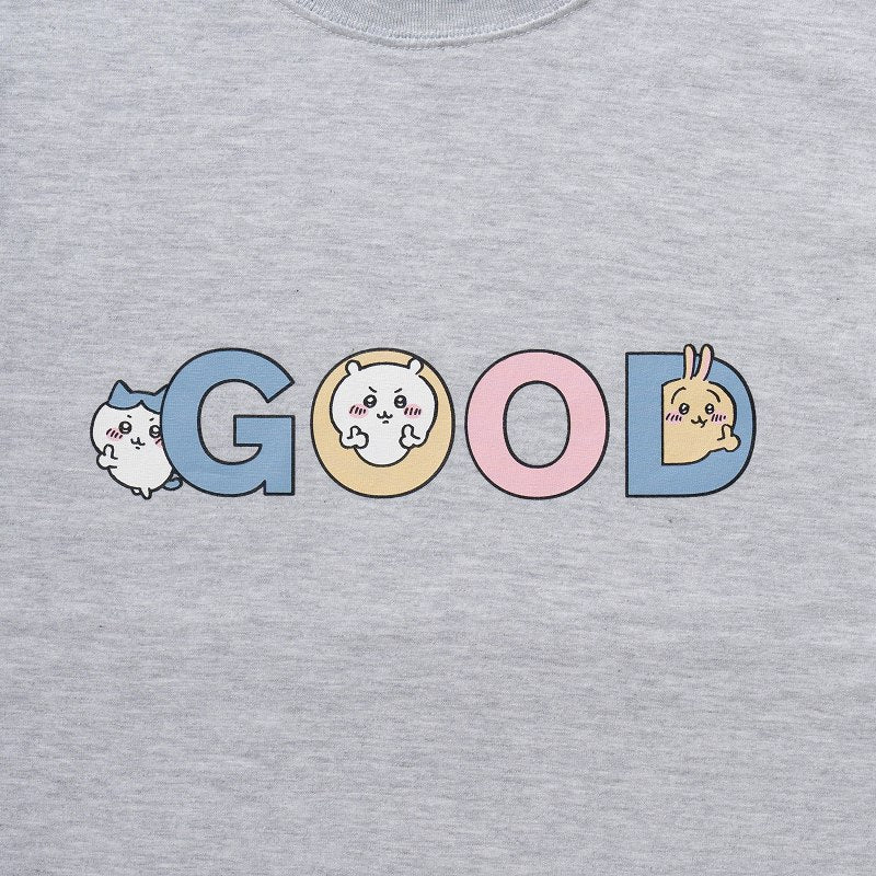 ちいかわ GOOD Tシャツ(アッシュ)