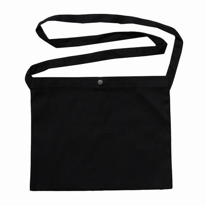 ちいかわ キャンバス サコッシュ 集合（ブラック）