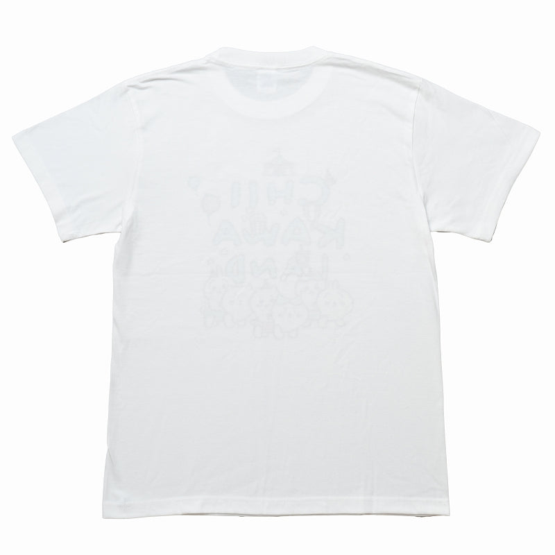 Chiikawa Land T-Shirt Chiikawa Car White