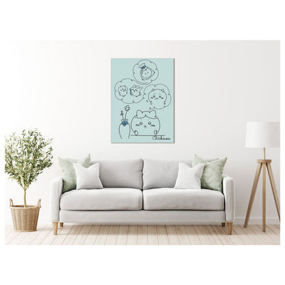 치이카와 패브릭 포스터 M 리본