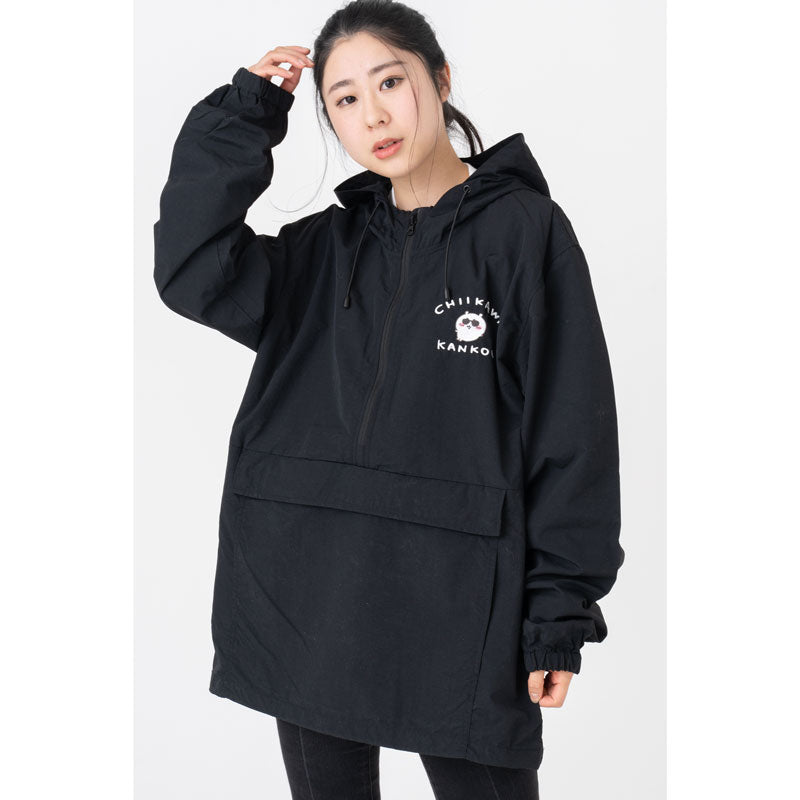 ちいかわ観光 アノラックJKT(ブラック)