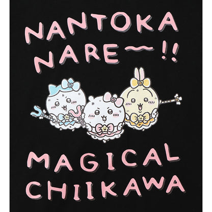 Magical Chiikawa Big T-Shirt Nanto Kana-re Black