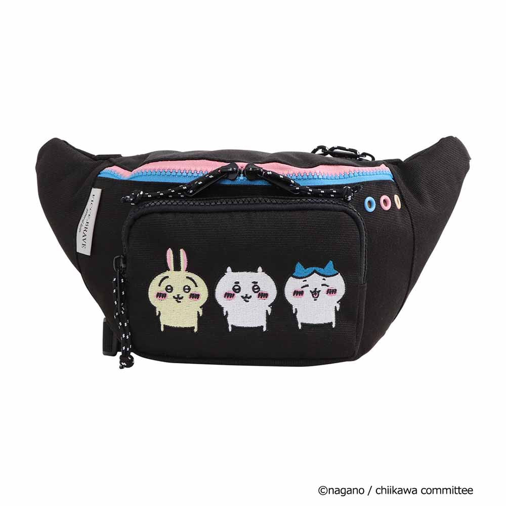 ちいかわ×FICCE,BRAVE ウエストバッグ