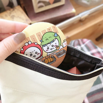 ちいかわ 缶ミラー 串カツ ちいかわ