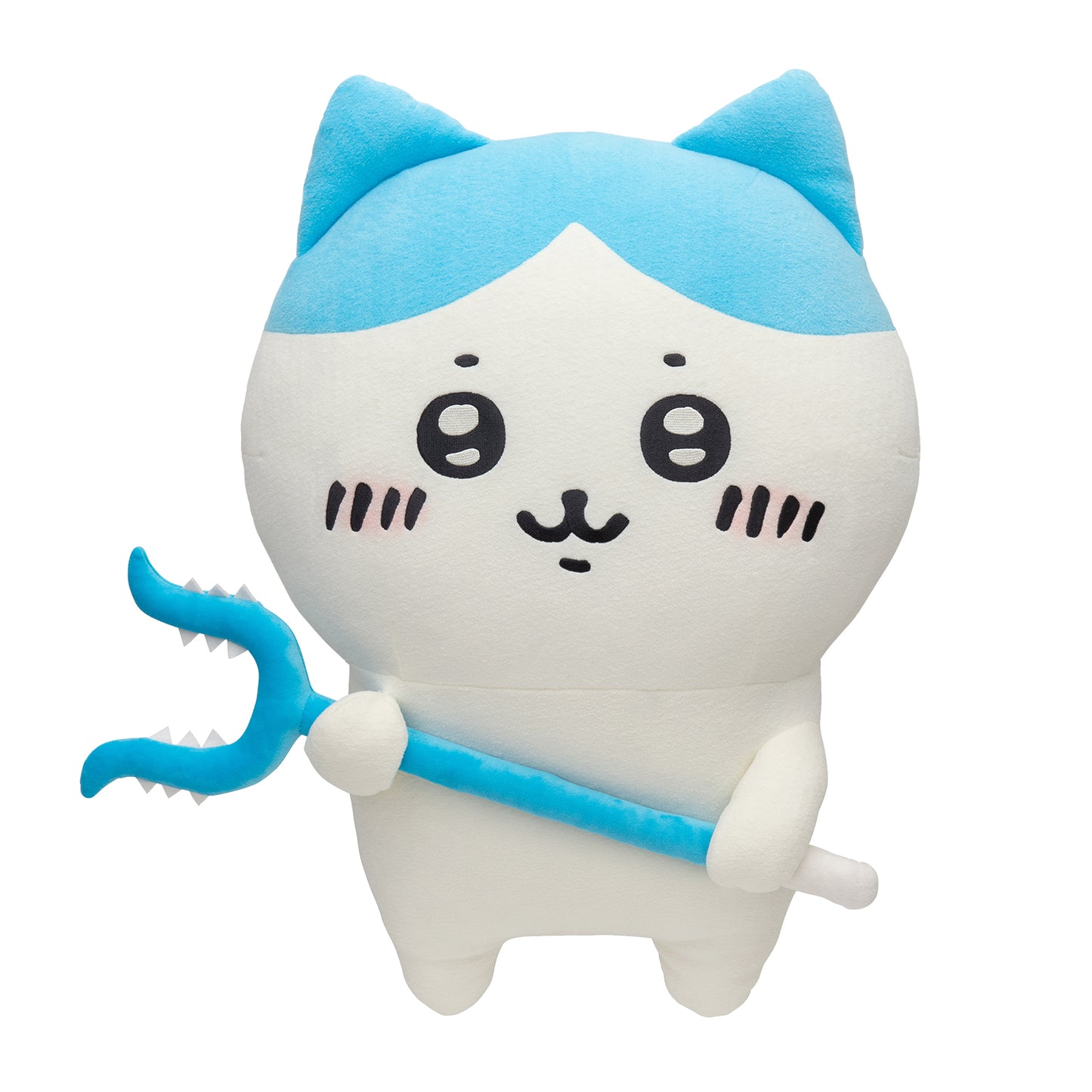 【同梱不可】ちいかわ 討伐棒をもった特大ぬいぐるみ(ハチワレ)【単品買いのみ】【クレジットカード決済のみ可】
