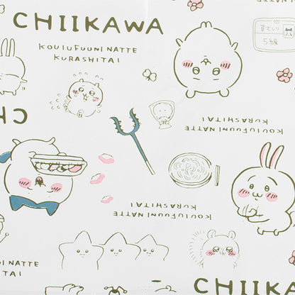 吉伊卡哇 塑料伞 插画款