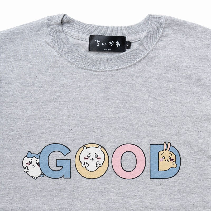 ちいかわ GOOD Tシャツ(アッシュ)