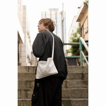 Chiikawa Canvas Sacoche Group (Natural)