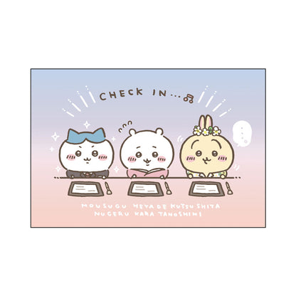 吉伊卡哇 明信片4張組（吉伊卡哇觀光）