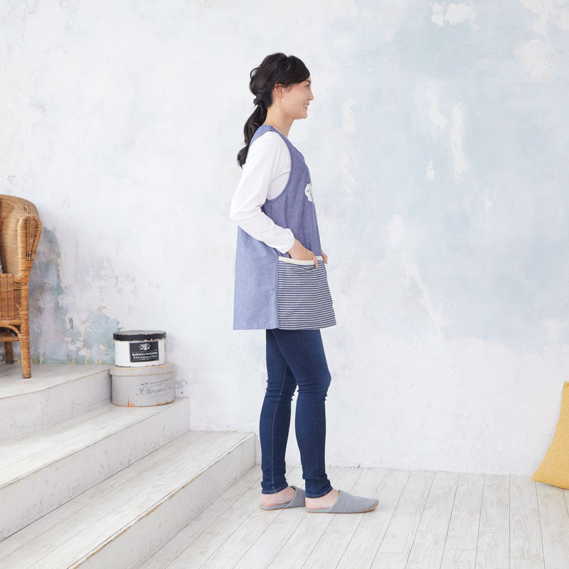 ちいかわ ラン型3個ポケットエプロン