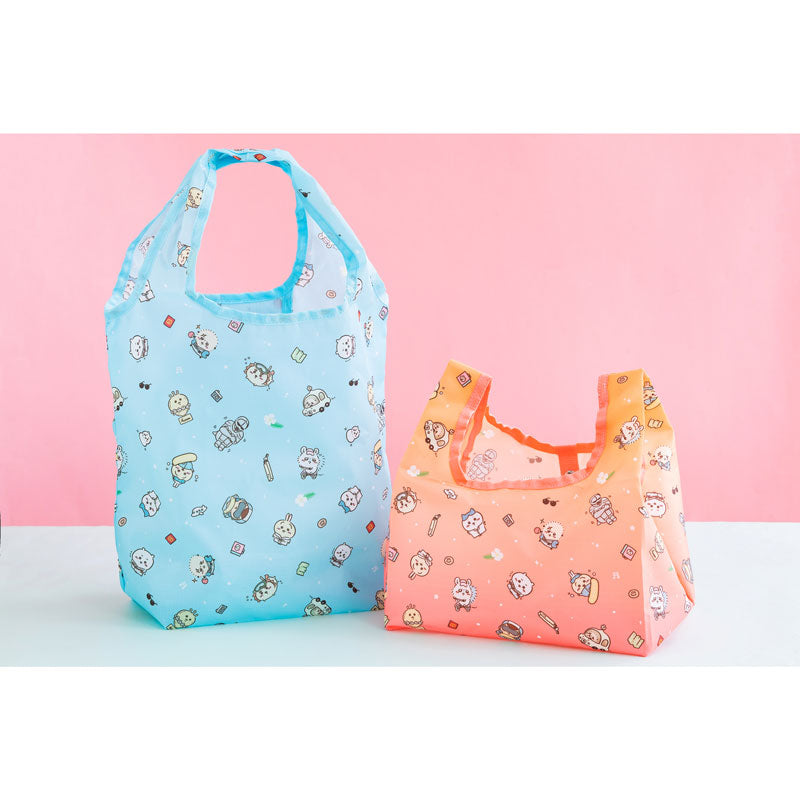 Chiikawa Tourism Convenience Store Size Eco Bag (All-Over Pattern)
