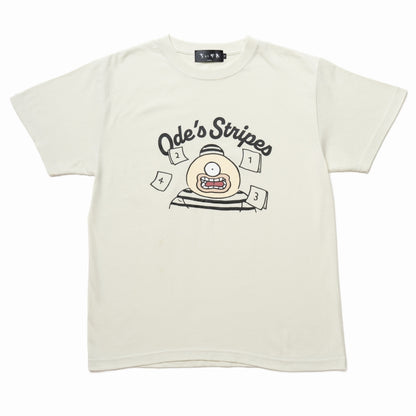 ちいかわ Tシャツ オデストライプ フロストグリーン