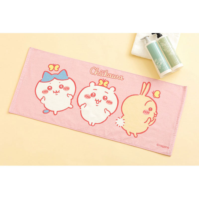 吉伊卡哇 軟色面巾