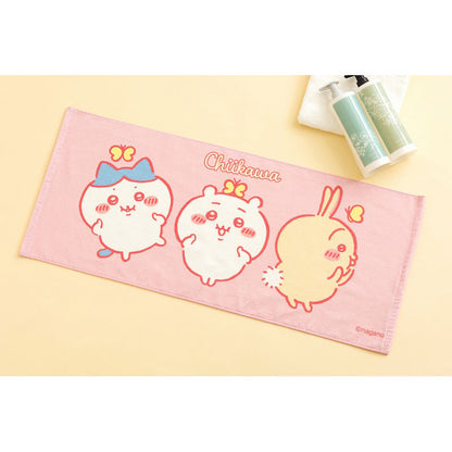 吉伊卡哇 軟色面巾