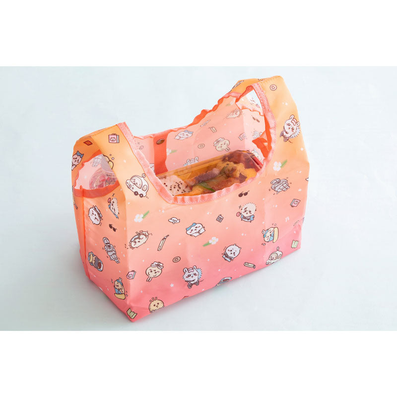 Chiikawa Tourism Convenience Store Size Eco Bag (All-Over Pattern)