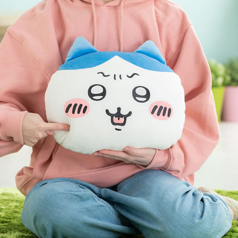 吉伊卡哇 困惑的脸部抱枕（哈奇喵）