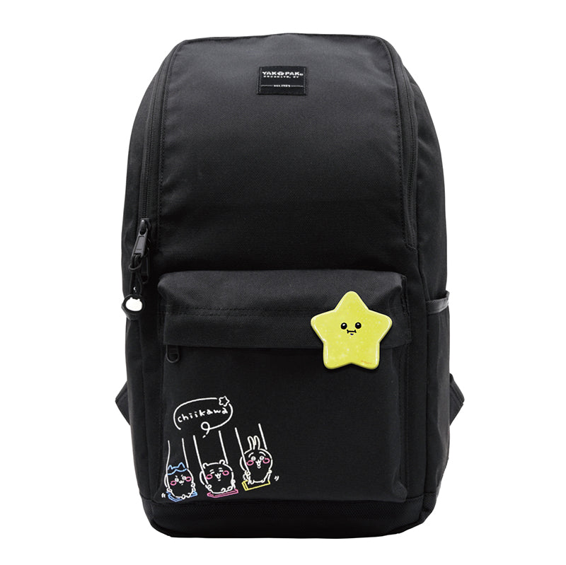 【预定结束】吉伊卡哇 YAKPAK 合作款 开口宽大背包（附星形徽章）【9月上旬起陆续发货】【仅限信用卡支付】【不能与其他商品一同购买或指定配送日期】【不参与活动】