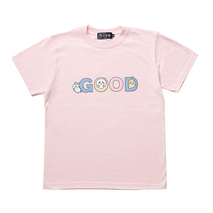 Chiikawa GOOD T-Shirt (Baby Pink)