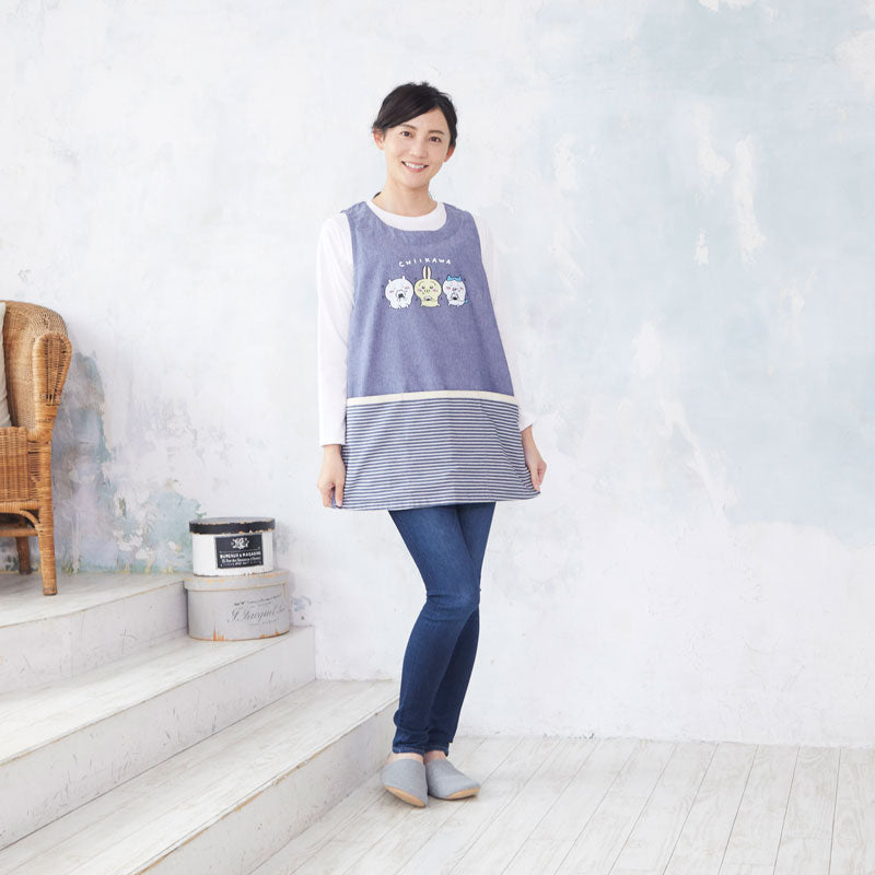 ちいかわ ラン型3個ポケットエプロン