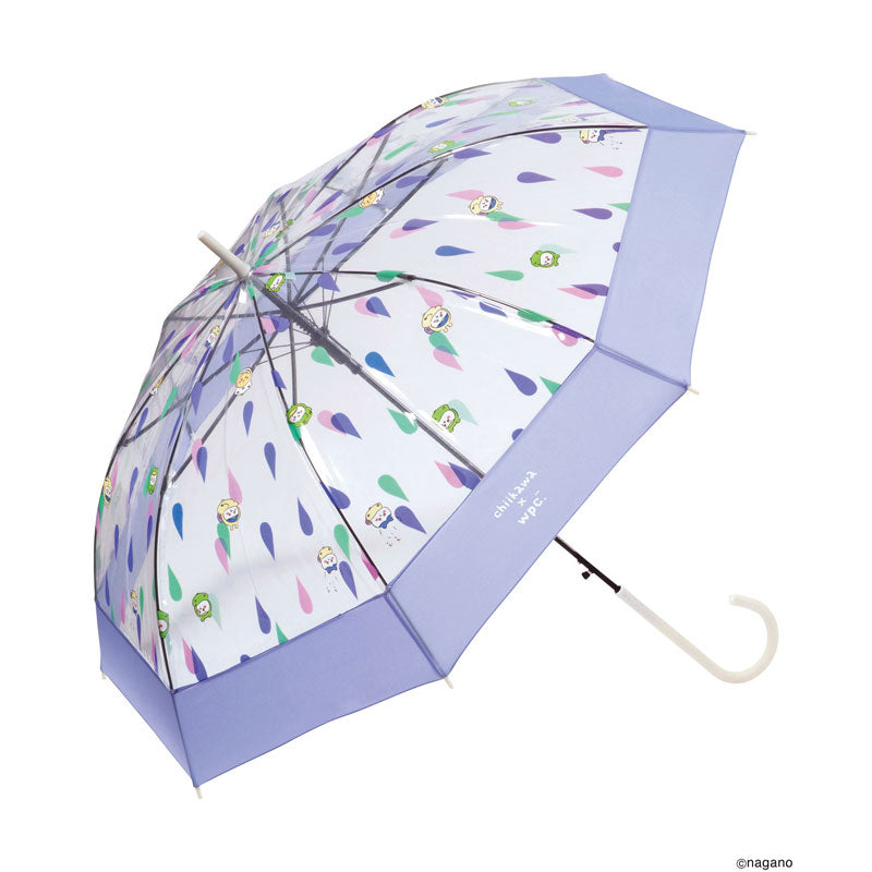 Chiikawa Vinyl Umbrella (Raincoat Pattern)