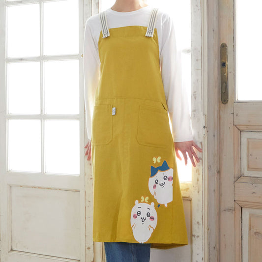 치이카와 백 크로스 워크 에이프론