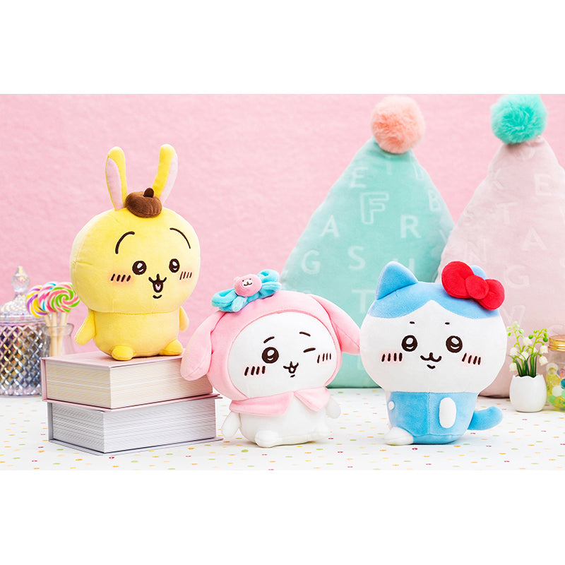Chiikawa × Sanrio Characters Plush S (Chiikawa & My Melody)