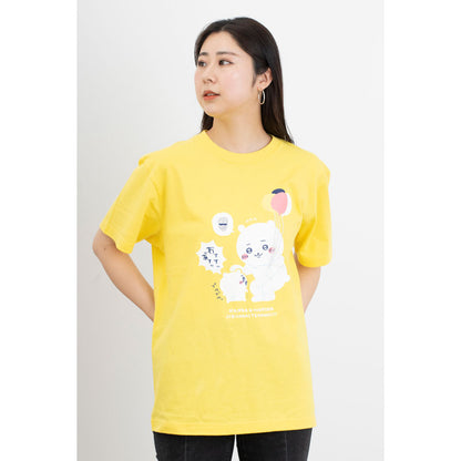 ちいかわ ワクワクゆうえんち Tシャツ 着ぐるみ イエロー