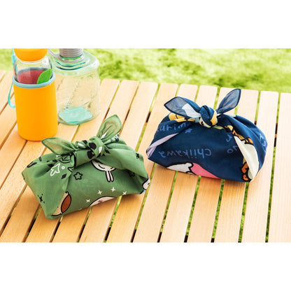 ちいかわ キャンプへGO! バンダナ（ネイビー）