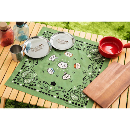 치이카와 캠프GO! 스테인리스 접시 18cm