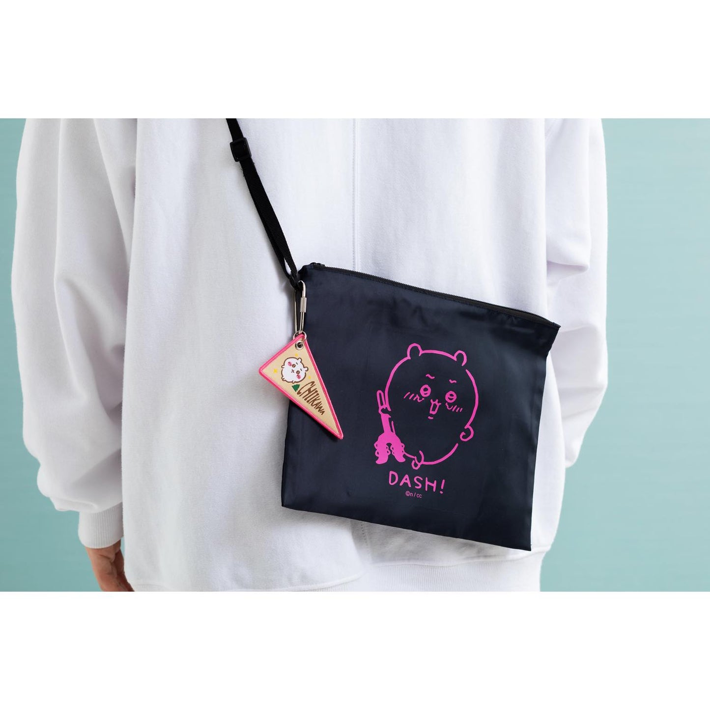 치이카와 캠프GO! 직조 플래그 키홀더 (치이카와)