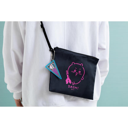 치이카와 캠프GO! 직조 플래그 키홀더 (하치와레)