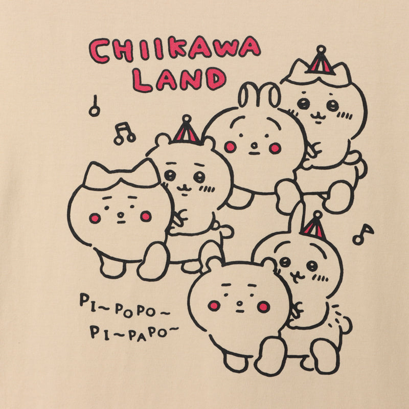 吉伊卡哇乐园 T恤 坐吉伊卡哇车出发 自然色