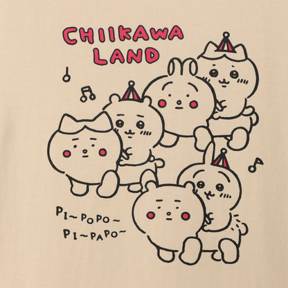 吉伊卡哇乐园 T恤 坐吉伊卡哇车出发 自然色