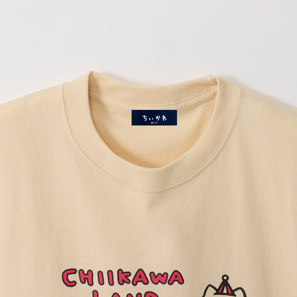 吉伊卡哇乐园 T恤 坐吉伊卡哇车出发 自然色