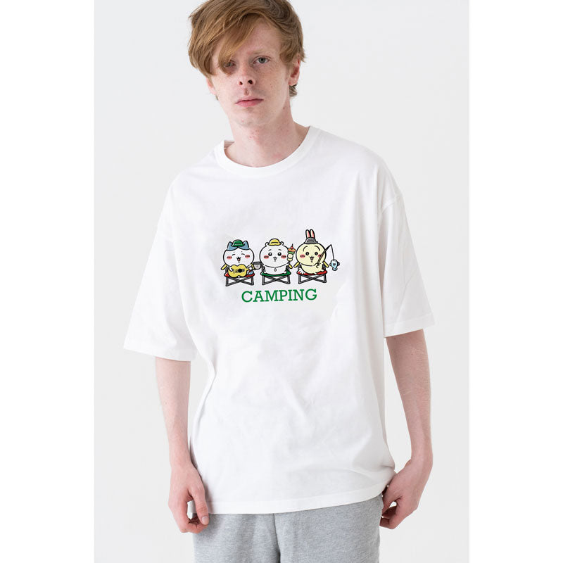 Chiikawa Go Camping! Big Silhouette T-shirt